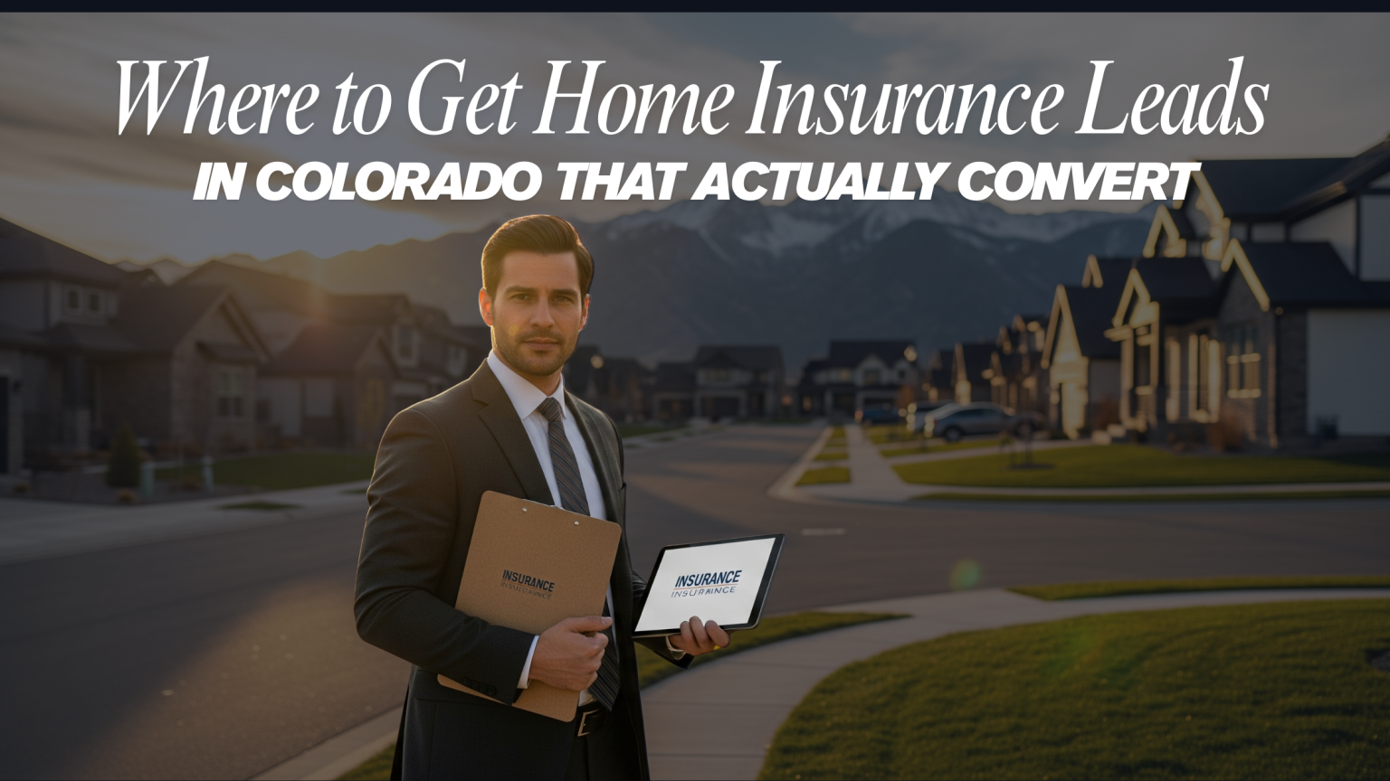 Colorado home insurance leads