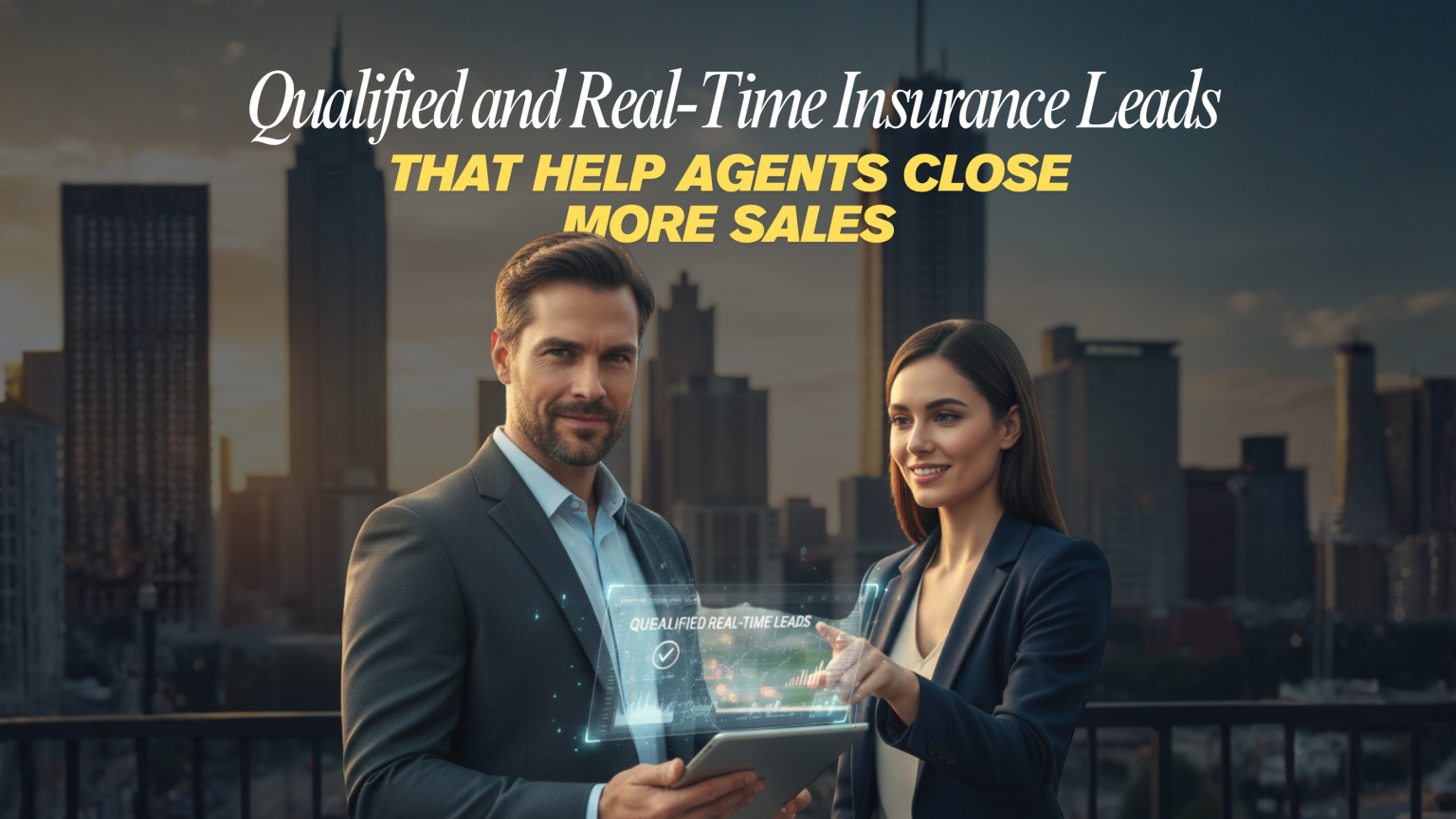 Real time insurance leads